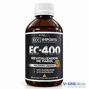 POLÍMERO LÍQUIDO REVITALIZADOR DE FARÓIS EC400 250ML