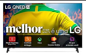 TV 65" LG QNED AI QLED com +650 canais