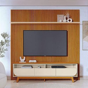 Estante para TV Composição Luna Cinamomo/off white