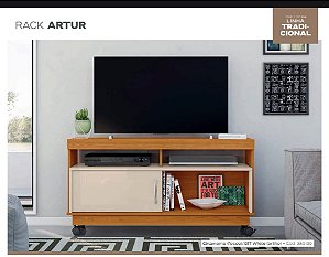 Rack Artur Cinamomo Off para TV