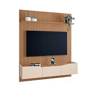 Painel para TV 55" Luciana Cinamomo Off White