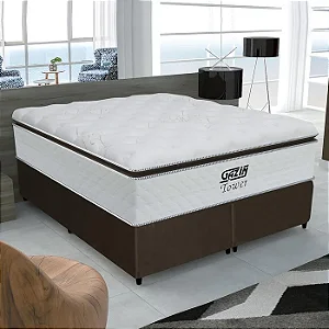 Cama Box King Gazin Molas Pocket Tower 192*203*73