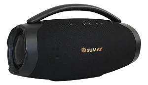 Caixa de Som Bluetooth Sumay 120W Preta