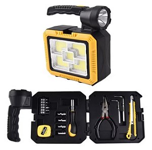 Lanterna de Mão com Maleta de Ferramentas BOMVINK BOM-4503