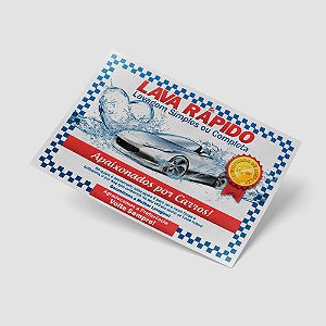 Tapete Automotivo Personalizado 29x42cm Sulfite 90g Colorido
