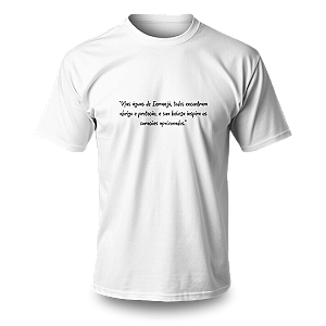 Camiseta Umbanda - Estampa Iemanjá Frase