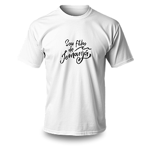 Camiseta Umbanda - Estampa Sou Filho de Iemanjá