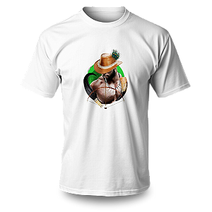 Camiseta Umbanda - Estampa Oxóssi Guerreiro