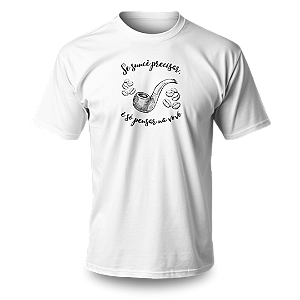 Camiseta Umbanda - Estampa Pretos Velhos Cachimbo