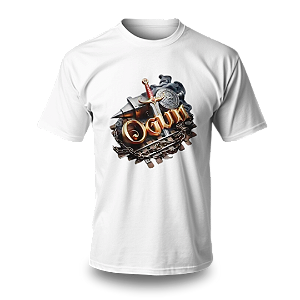 Camiseta Umbanda - Estampa Ogum Ferro