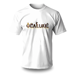 Camiseta Umbanda - Estampa Obaluaê Escrita