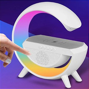 Luminária G Speaker Caixa De Som
