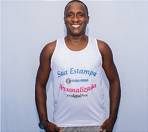 Regata Unisex Branca Personalizada