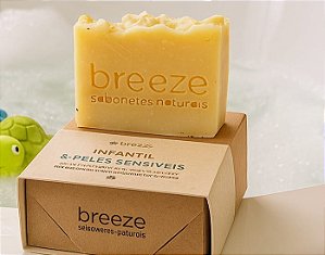 Sabonete natural infantil e peles sensíveis 90g