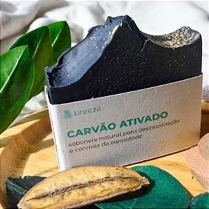 Sabonete natural e vegano | Carvão ativado  90g