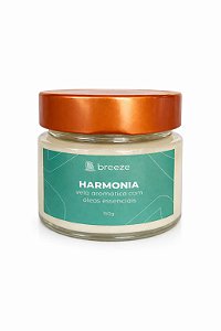 Vela aromática com óleos essenciais Harmonia 150g