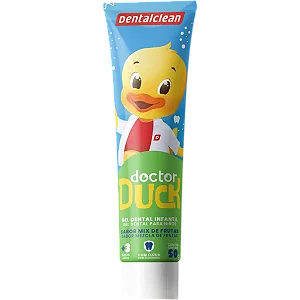 Gel Com Flúor - Dr. Duck Infantil 50g - DentalClean