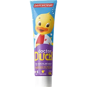Gel Sem Flúor - Dr. Duck Infantil 50g - DentalClean