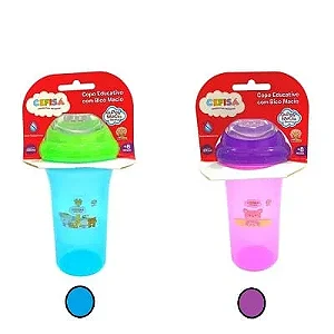 Copo 907 Educativo com Bico Macio - 300ml
