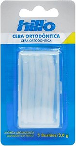 Cera Ortodôntica Hillo Sabor Neutro 5 Bastões