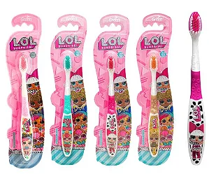 Escova de Dente Infantil - LOL SURPRISE! - Green
