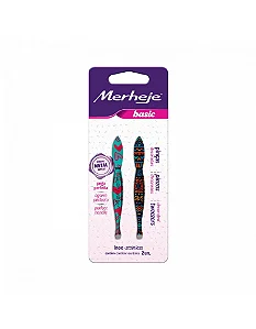 Pinça Depilatória Estampada Basic c/ 2un - Merheje