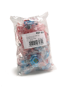 Pacote com 25 un Chupetas Assimétricas cefisa