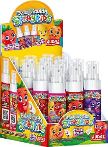 Bala Líquida Spray Kids 12un