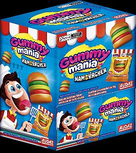 Gummy Mania Hamburguer Display 40un