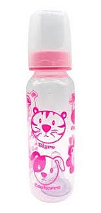 Mamadeira Cristal Decorada 240ml Bico Silicone Anplas