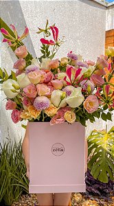 Box Floral Quadrado G