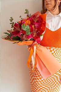 Buquê Floral G - Flor de Laranjeira