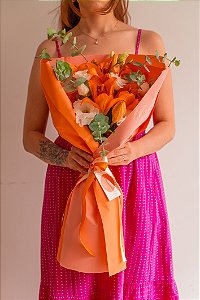 Buquê Floral M - Flor de Laranjeira