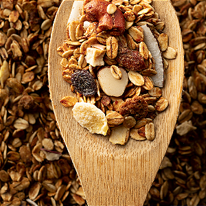 Granola com castanha