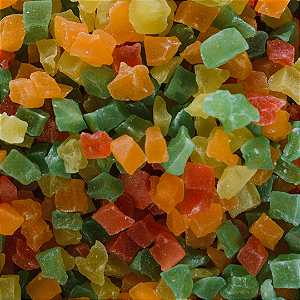 Frutas cristalizadas