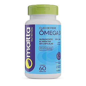 Ômega 3 Maltta Nutrition - 60 cápsulas