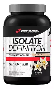 Whey isolado baunilha bodyaction
