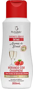 Sabonete íntimo morango com champagne 200ml