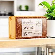 Sabonete artesanal Açafrão
