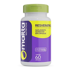 Resveratrol mallta nutrition - 60 cápsulas