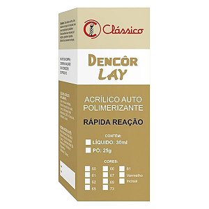 Acrílico Dencorlay Líquido 30ml - Classico