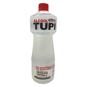 Álcool Líquido Absoluto 99% Inpm 1l - Tupi