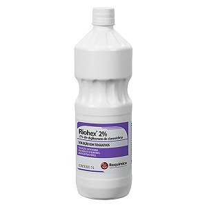 Antiséptico Clorexidina Riohex 2% 1l - Rioquímica