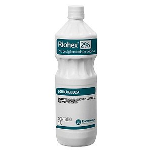Antiséptico Riohex 2% Solucao Aquosa 1l - Rioquímica