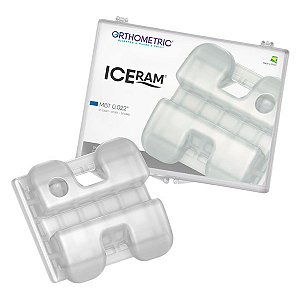 Kit Bráquete Cerâmico Iceram Mbt Slot 022 1 Caso 10.81.2000 - Orthometric