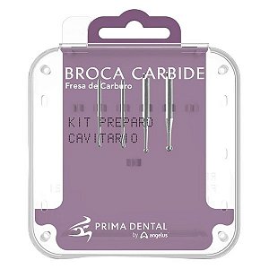 Brocas Preparo Cavitário Kit - Prima Dental
