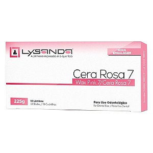 Cera 7 Rosa 18 Lâminas - Lysanda