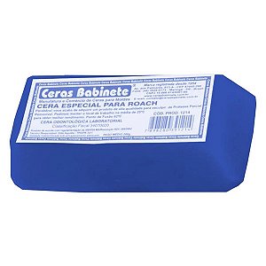 Cera em Bloco Roach Azul 200g - Ceras Babinete