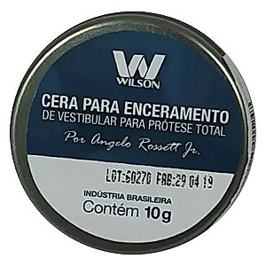 Cera para Enceramento Vestibular Rosa Claro 10g - Wilson