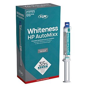 Clareador Whiteness Hp Automixx 35% com Top Dam - Fgm